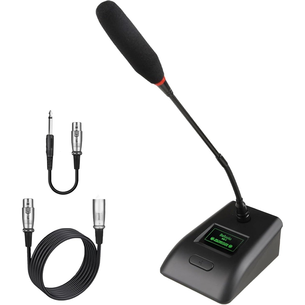 Xlr Microphone Condenser - Table-Mounted Wired Condenser XLR Microphone with