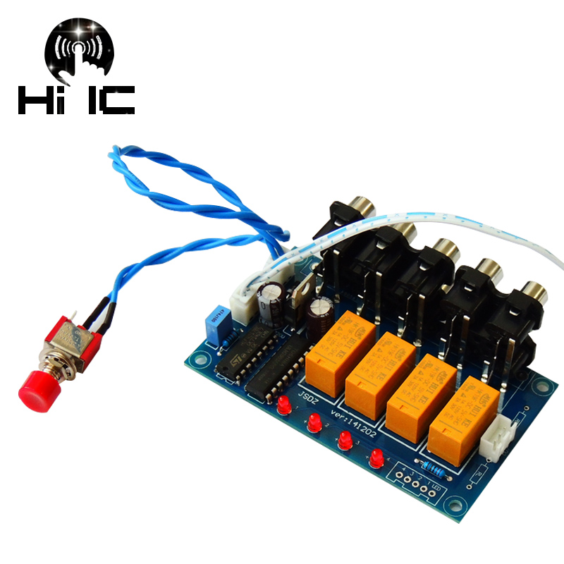 Audio Music Splitter - 4 Input 1 Output Lossless Audio