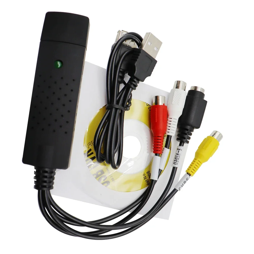 Audio Music Converter - USB2.0 Audio Video Capture Card TV
