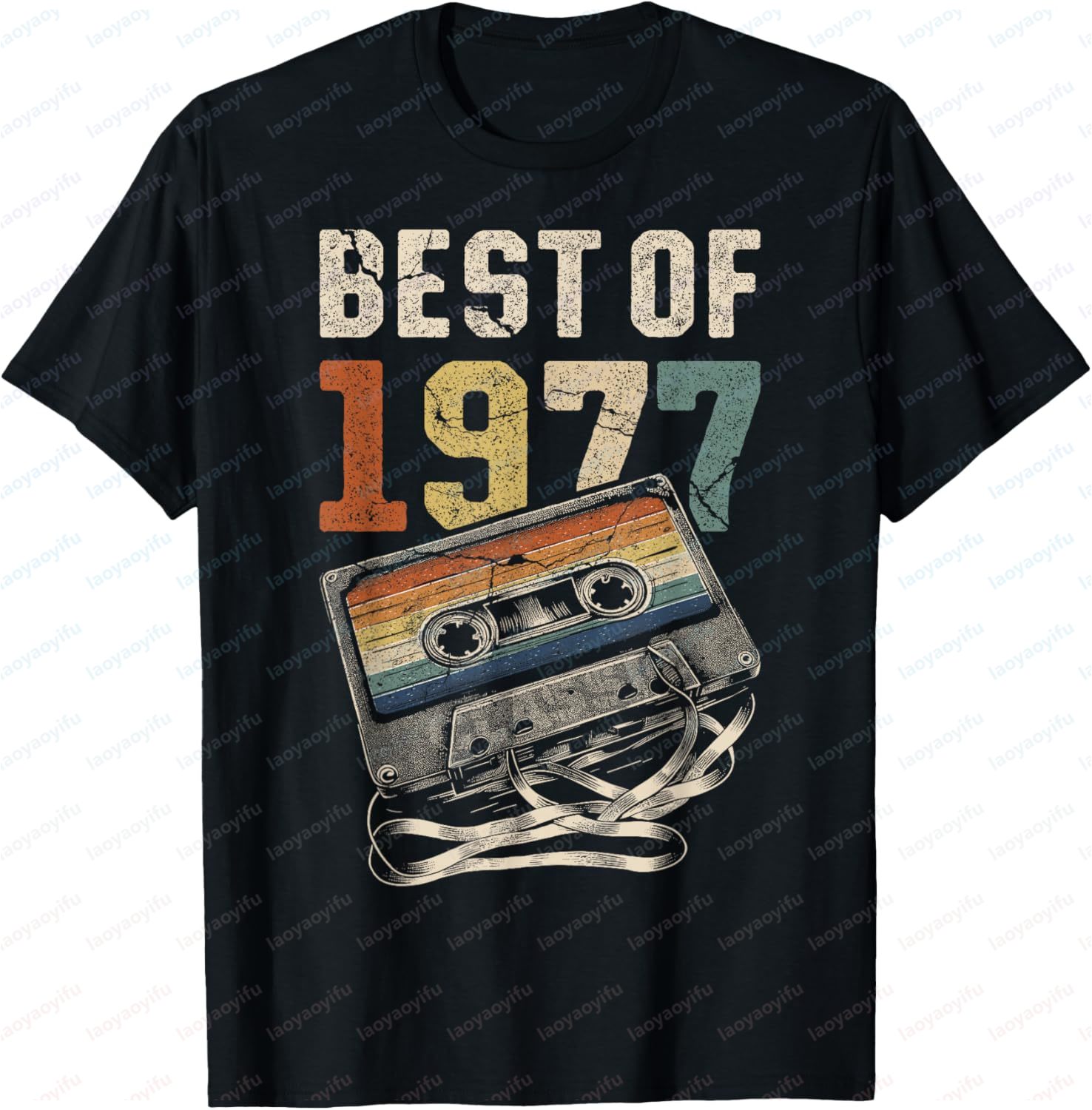 Audio Music Best - Best of 1977 Tshirt Retro Style