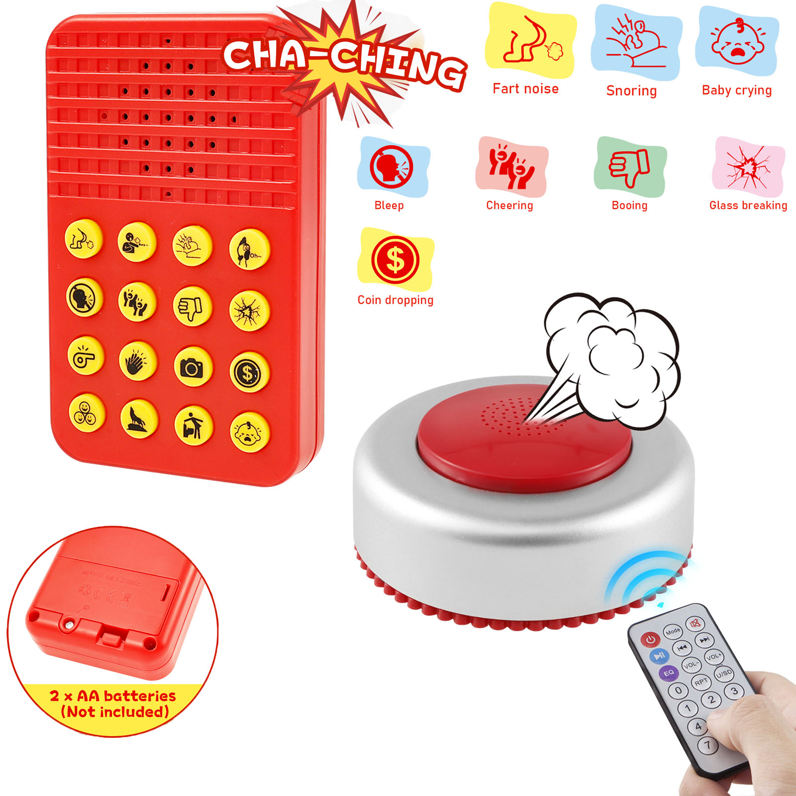 Audio Music Lollipop - Funny Sound Effects Machine Remote Fart