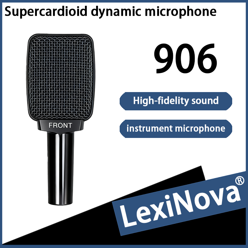 Xlr Microphone Condenser - New 906 Instrument Recording Microphone Professional