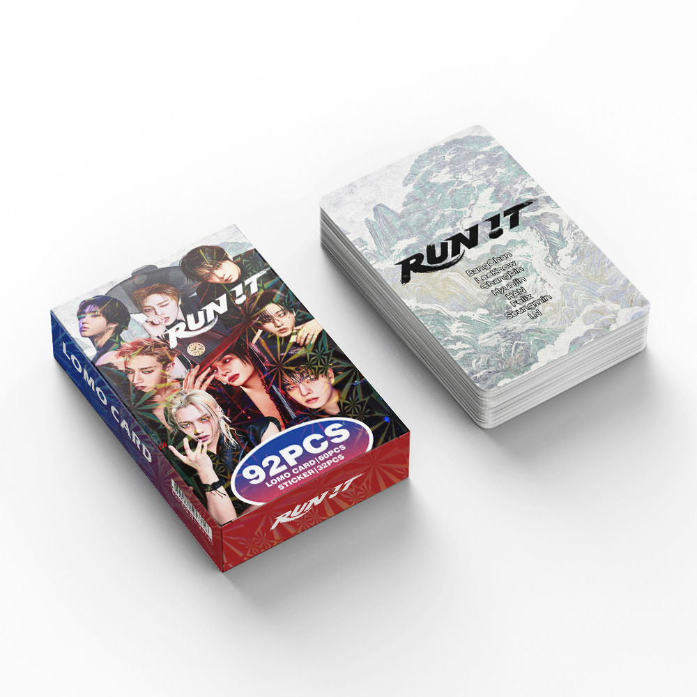 92 K-pop boy group mini cards, - Audio Music Lollipop ulasan dan harga