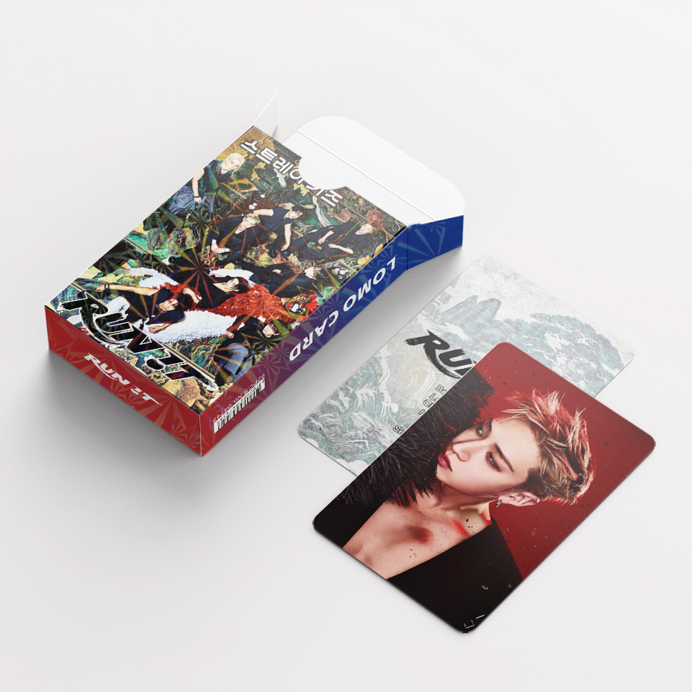 92 K-pop boy group mini cards, - Audio Music Lollipop ulasan dan harga
