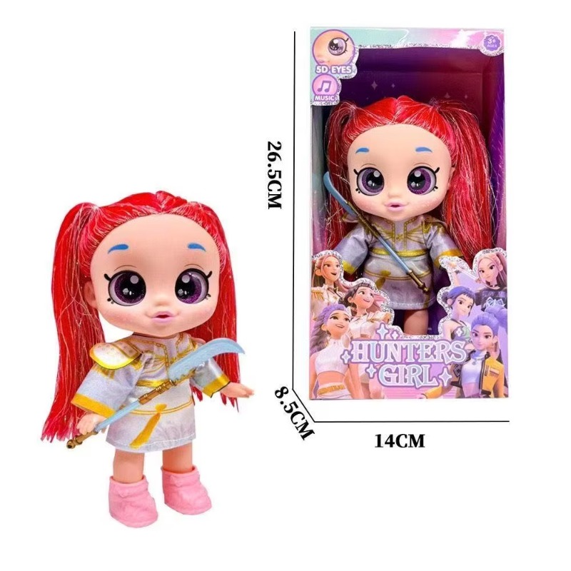 Hunters Girl K-Pop Demon Doll  - Audio Music Lollipop ulasan dan harga
