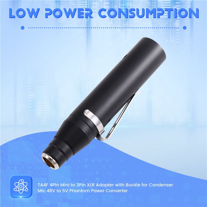 TA4F 4Pin Mini To 3Pin XLR Ada - Xlr Microphone Condenser ulasan dan harga