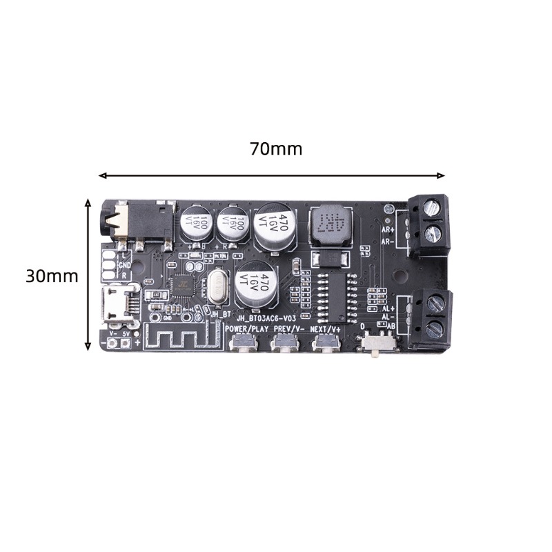 Bluetooth 5.0 Power Amplifier  - Audio Music Player App ulasan dan harga