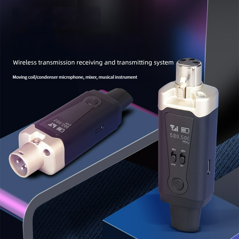 UHF Wireless Microphone System - Xlr Microphone Condenser ulasan dan harga