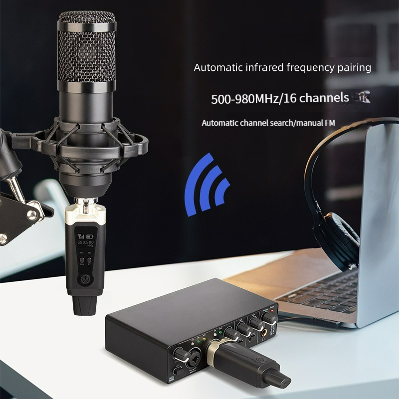 UHF Wireless Microphone System - Xlr Microphone Condenser ulasan dan harga