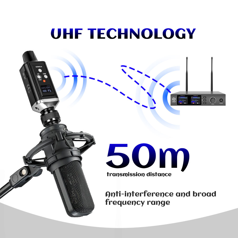 LMBGM TR6 UHF Wireless XLR Mic - Xlr Microphone Condenser ulasan dan harga