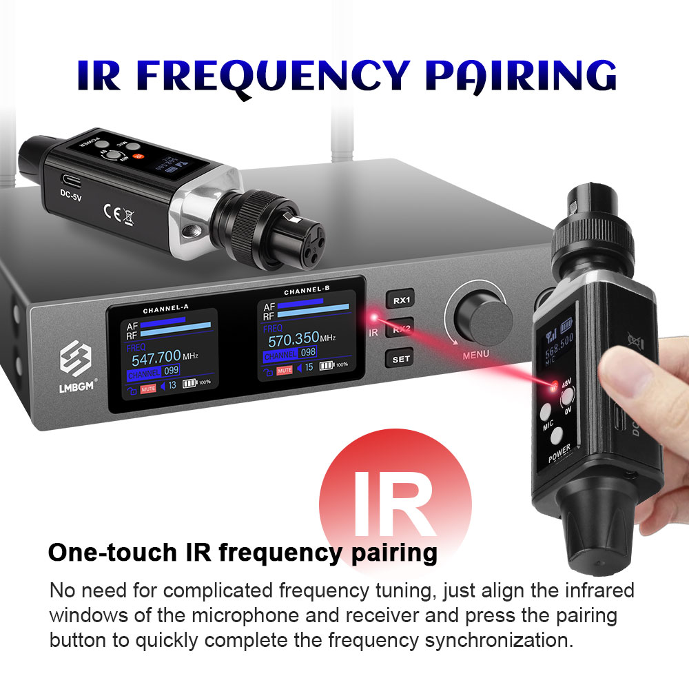 LMBGM TR6 UHF Wireless XLR Mic - Xlr Microphone Condenser ulasan dan harga