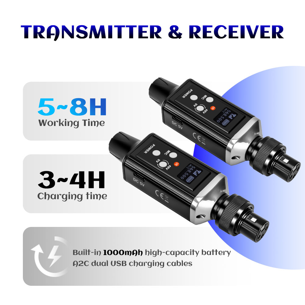 LMBGM TR6 UHF Wireless XLR Mic - Xlr Microphone Condenser ulasan dan harga