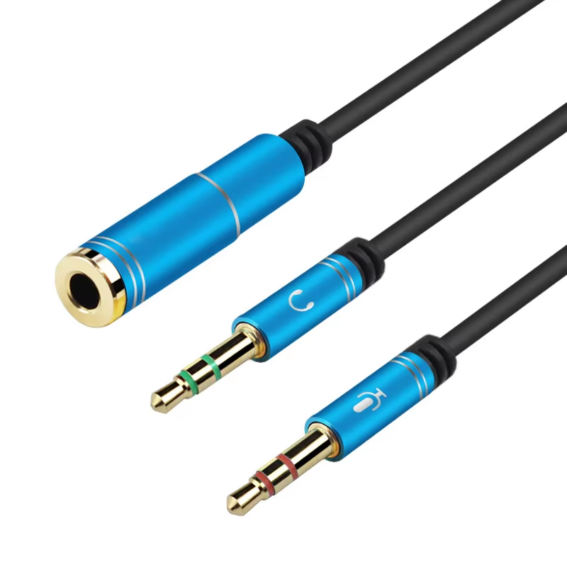NNBILI Mini Jack 3.5 Microphon - Audio Music Splitter ulasan dan harga