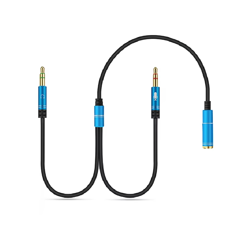 NNBILI Mini Jack 3.5 Microphon - Audio Music Splitter ulasan dan harga
