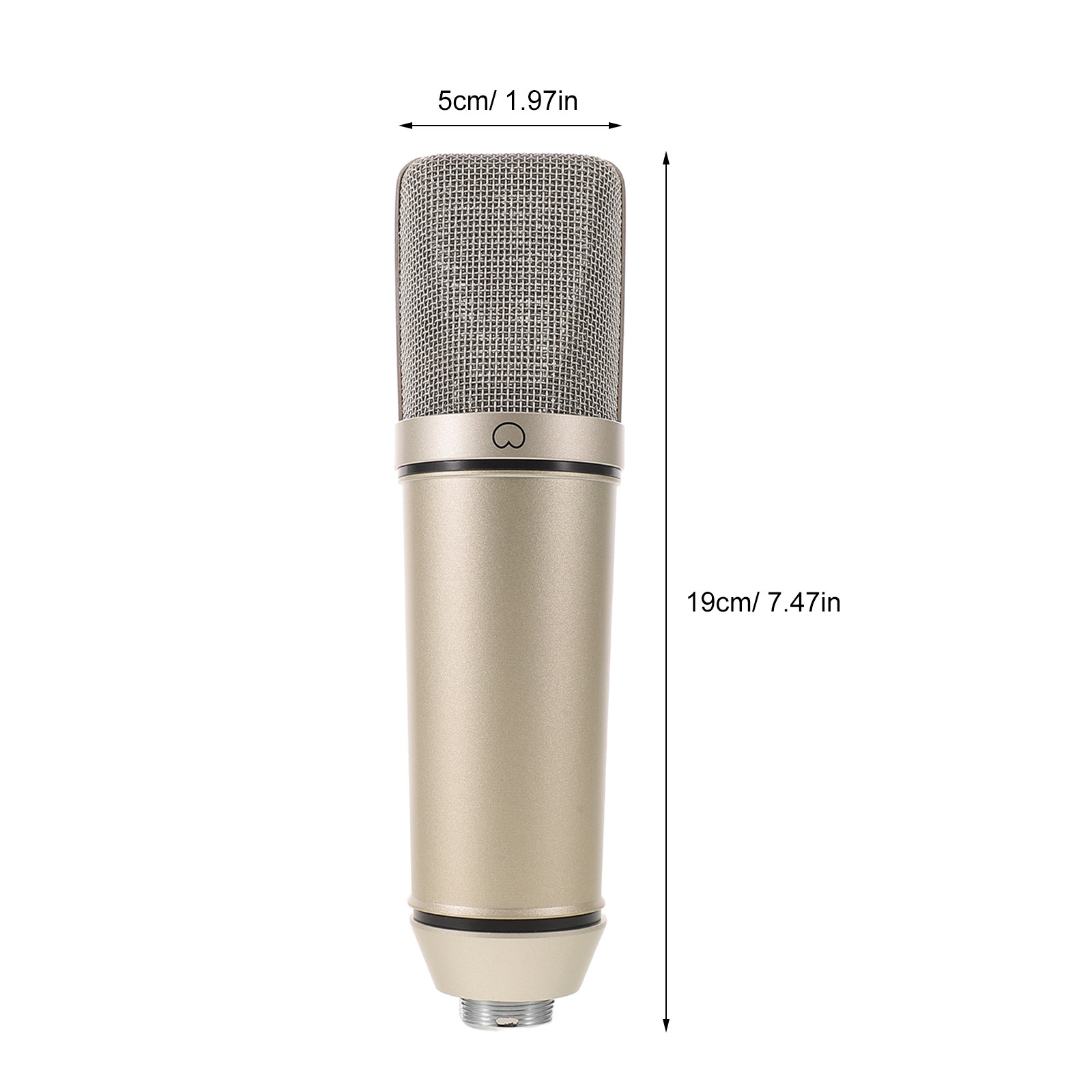 Metal Xlr Condenser Microphone - Xlr Microphone Condenser ulasan dan harga