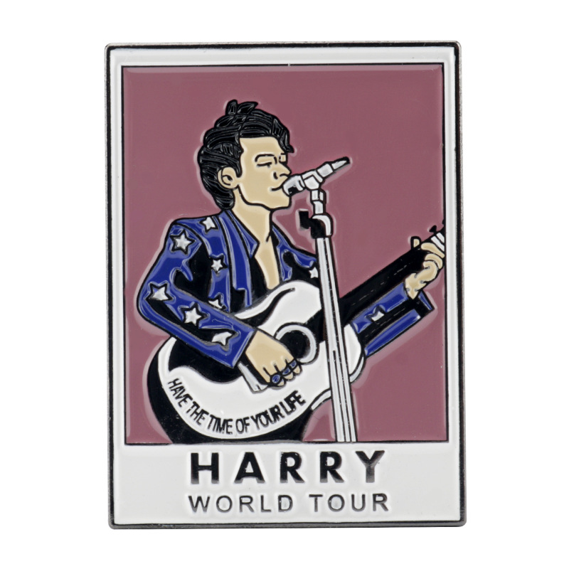 Pop Singer Harrys-Style Enamel - Audio Music Lollipop ulasan dan harga