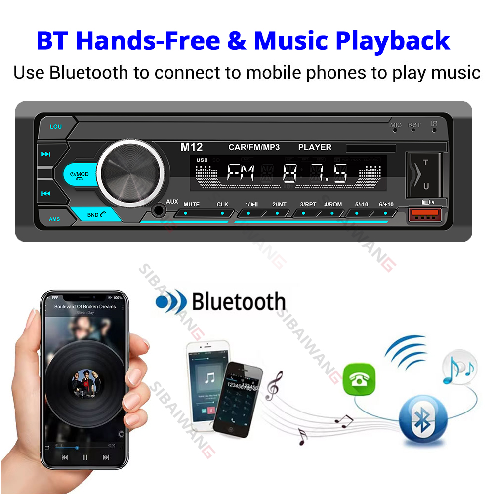 1 din car radio mp3 bluetooth  - Audio Music Player App ulasan dan harga
