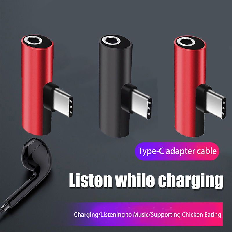 USB Type-C To 3.5 Mm Headphone - Audio Music Splitter ulasan dan harga