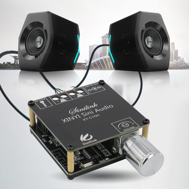 2*20W Bluetooth 5.0 Power Ampl - Audio Music Player App ulasan dan harga