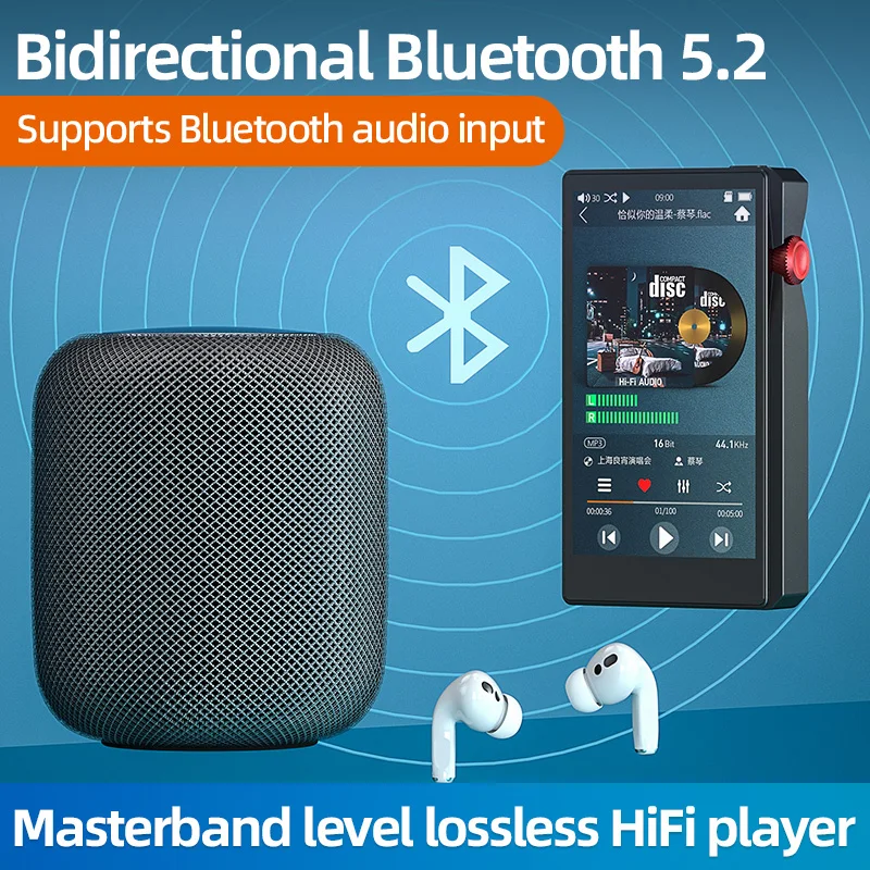 Best Seller HiFi MP3 Player Wi - Audio Music Best ulasan dan harga
