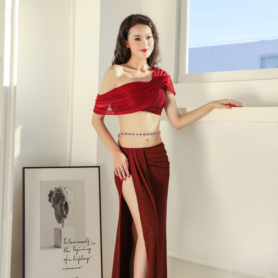 New Belly Dance Costume Female - Audio Music Lollipop ulasan dan harga