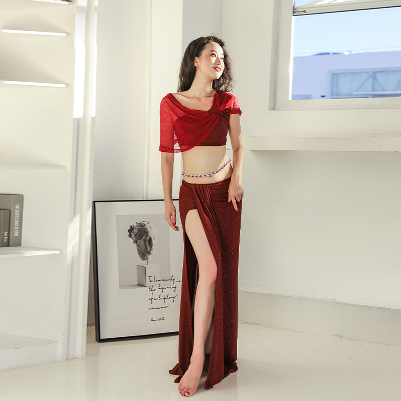 New Belly Dance Costume Female - Audio Music Lollipop ulasan dan harga